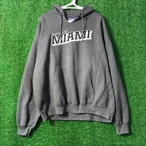 University of Miami Grey Champion Hoodie